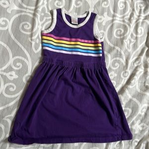 Sleeveless purple dress in excellent shape